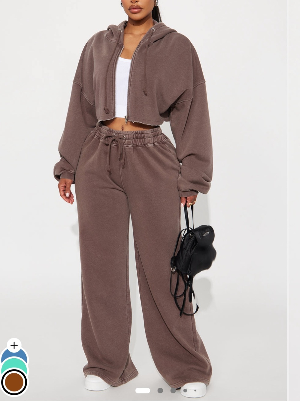 Fashion Nova Brown Set